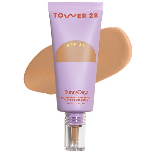 Tower 28 SunnyDays SPF 30 Tinted Sunscreen skin care