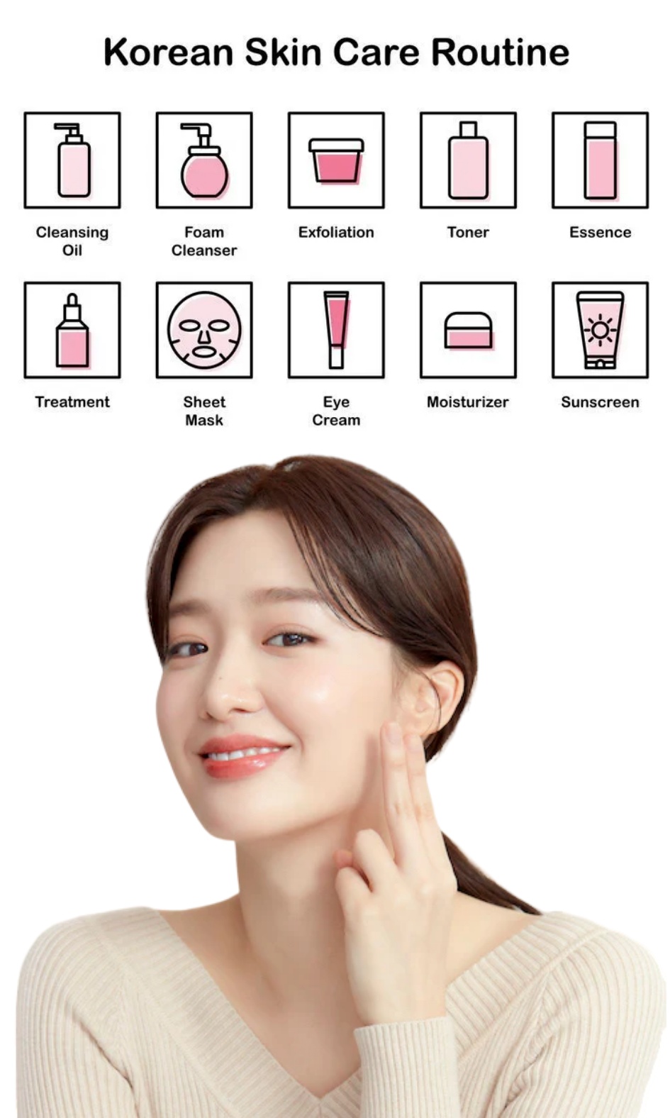Korean Skin Care Routine- www.zealstyle.com